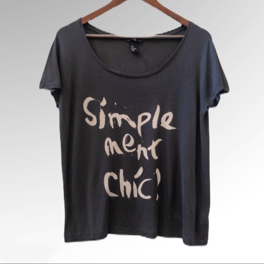 H&M Women’s Simple Ment Chic Shirt - Small